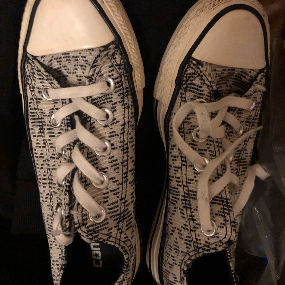 Perfect Condition New Inquire Patterned Chucks - image 6